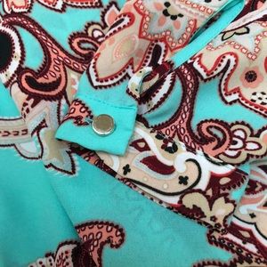 3/4 inch sleeve blouse